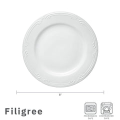 Filigree® Set of 4 Salad Plates