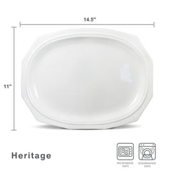 Heritage Oval Platter