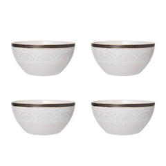 Promenade Scroll 16 Piece Dinnerware Set, Service for 4