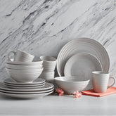Sophia 16 Piece Dinnerware Set, Service for 4