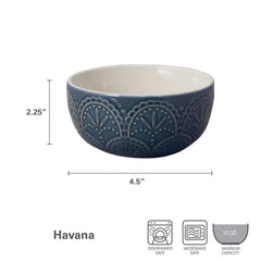 Havana Set of 4 Fruit Bowls