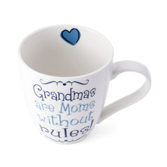 Sentiment Mugs Grandmas Are Moms Without Rules Mug