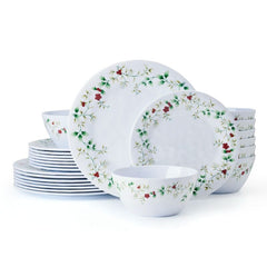Winterberry® Melamine 24 Piece Dinnerware Set, Service for 8