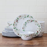 Winterberry® Melamine 24 Piece Dinnerware Set, Service for 8