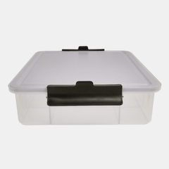Farberware Build-A-Board ™ Snacklebox Locking Cutting Board Lid, Portable Charcuterie Storage with Compartments 11x16