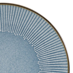 Arlie Blue Set of 4 Dinner Plates