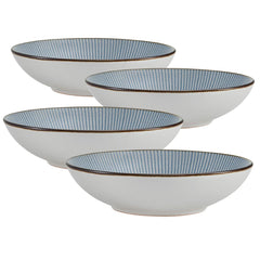 Arlie Blue Set of 4 Pasta Bowls