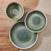Glimmer Sage 12 Piece Dinnerware Set, Service for 4