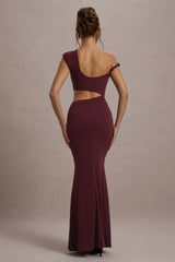 Thaliana | Port Cut-Out Open-Back Maxi Dress