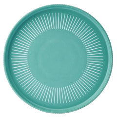 Darbie Angell Mod Teal 12 Piece Dinnerware Set, Service for 4