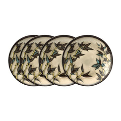 Belmont Set of 4 Round Stalks Salad Plates