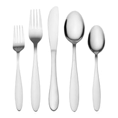 Jasmine 30 Piece Flatware Set With Caddy, Service for 6