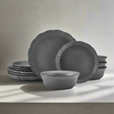 Noah 12 Piece Dinnerware Set, Service for 4