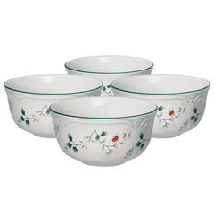 Winterberry® Set of 4 Deep Soup Cereal Bowls
