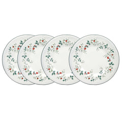 Winterberry® Set of 4 Luncheon Plates