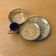 Cobblestone 32 Piece Dinnerware Set Service for 8