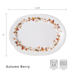 Autumn Berry™ Oval Platter