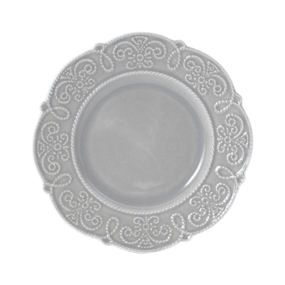 Abby Gray 16 Piece Dinnerware Set, Service for 4