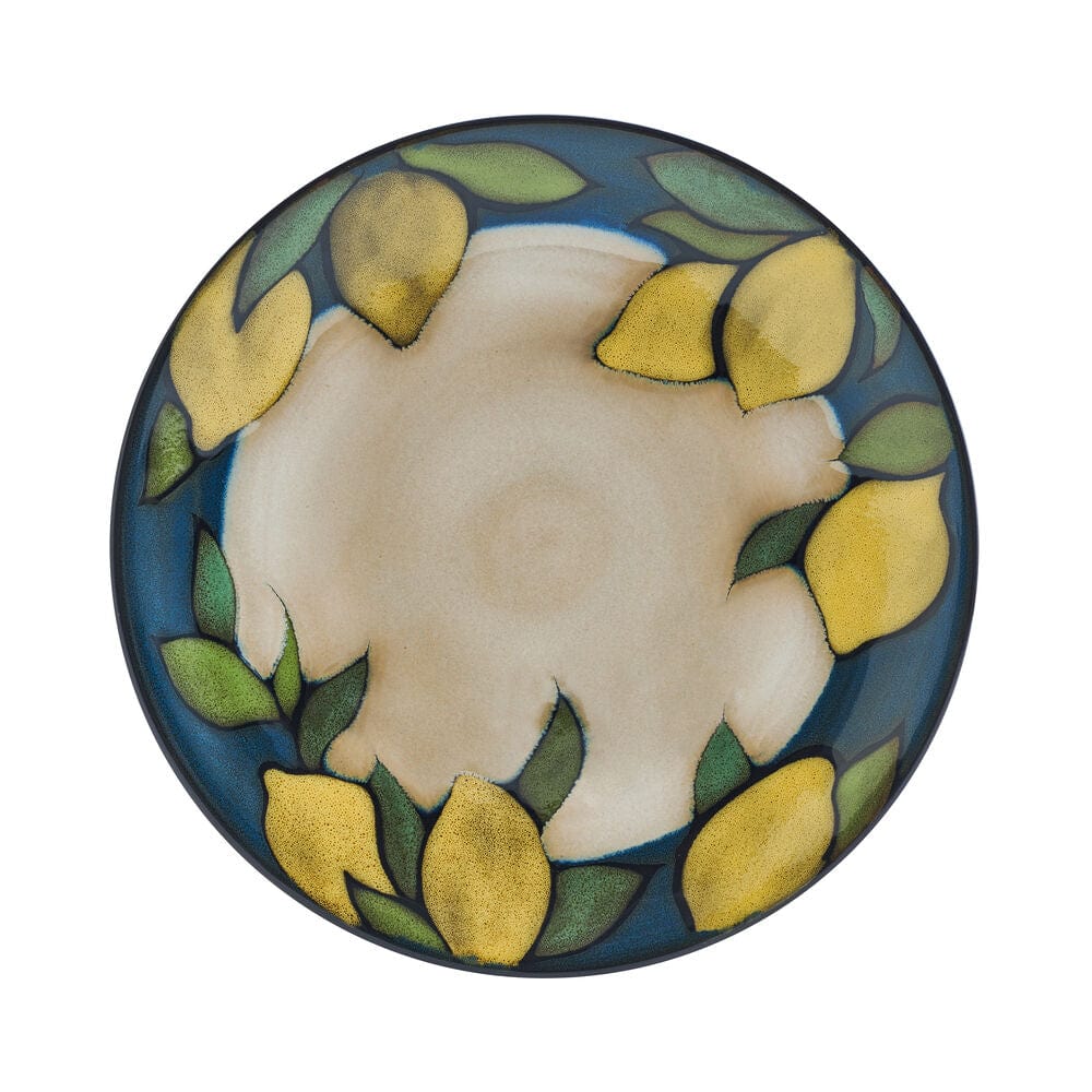 Painted Lemons 12 Piece Dinnerware Set, Service for 4