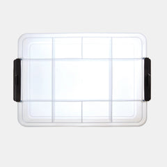 Farberware Build-A-Board ™ Snacklebox Locking Cutting Board Lid, Portable Charcuterie Storage with Compartments 11x16
