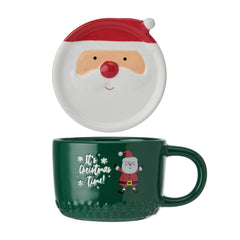 It’s Christmas Time Santa Covered Mug