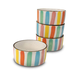 Darbie Angell Happy Spring Summer Set of 6 Fruit Bowls