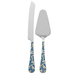 Dolly Parton Mosaic Butterfly 2 Piece Cake Knife and Server Set
