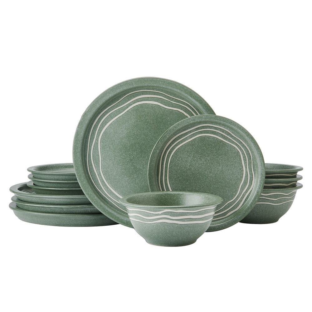 Nature's Palette 12 Piece Dinnerware Set, Service for 4