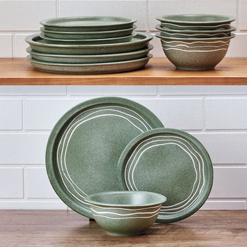 Nature's Palette 12 Piece Dinnerware Set, Service for 4