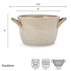 Cauldron Double Handle Set of 6 Soup Bowls