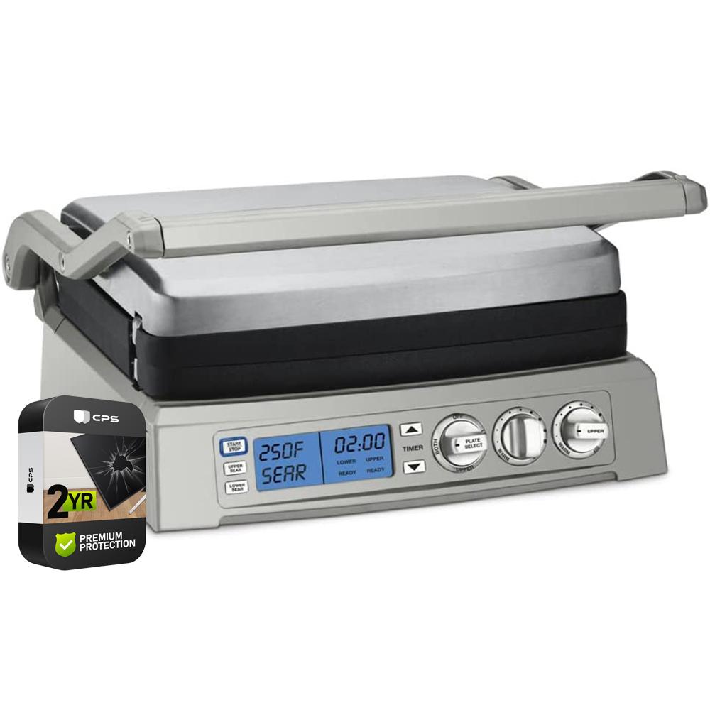 Cuisinart Elite Griddler/Grill Stainless Steel with 2 Year Warranty