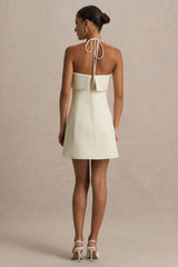 Nelly | Nude Bandeau Mini Dress