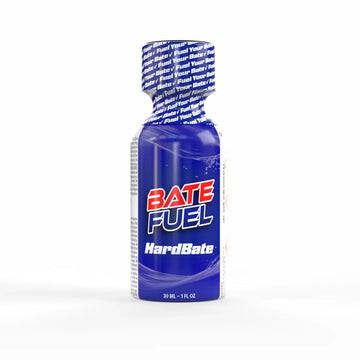 A bottle of Bate Fuel HardBate Poppers by Twisted Beast.