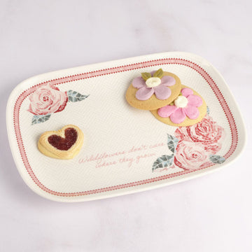 Dolly Parton Mosaic Floral Platter