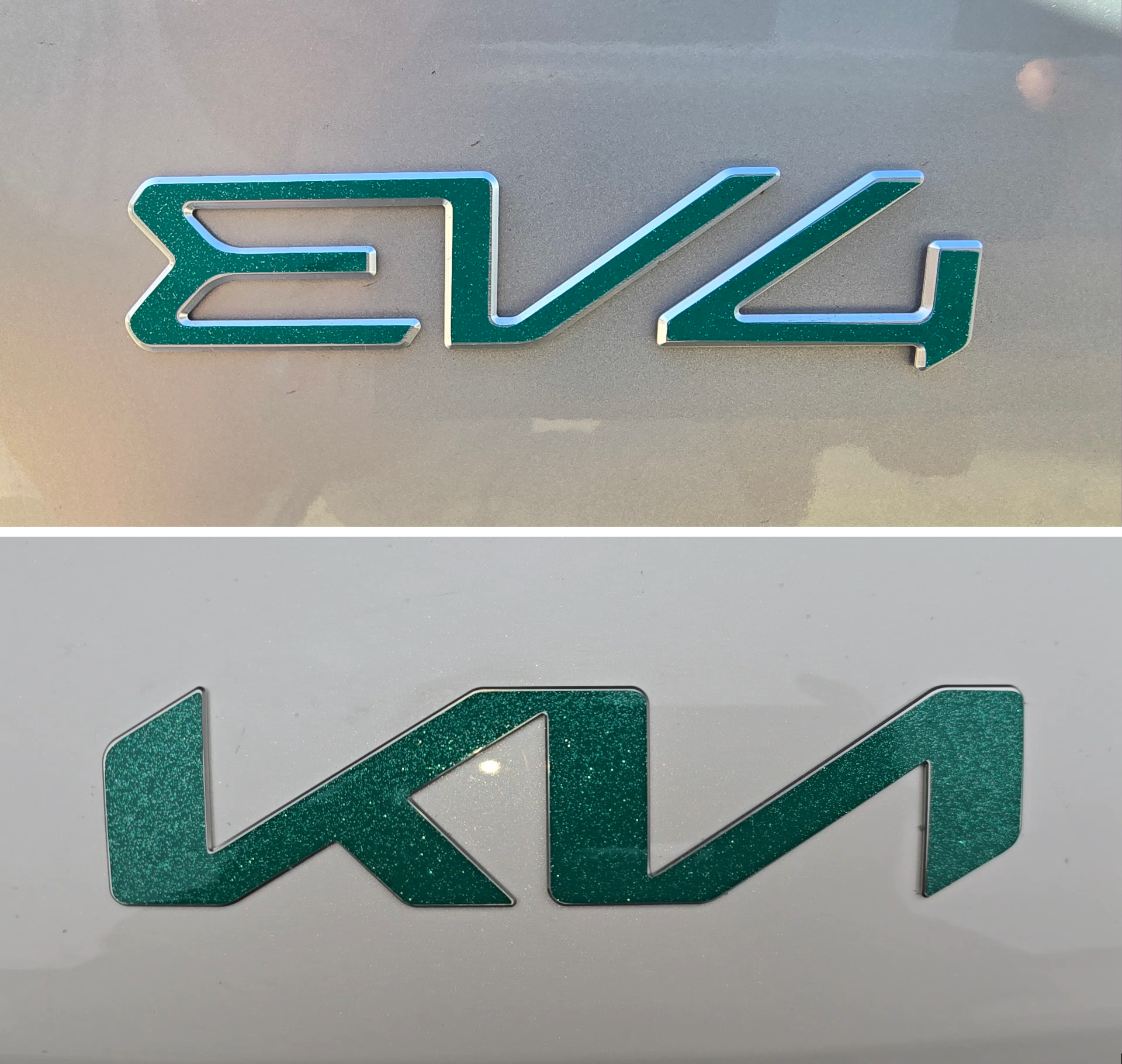 Badge Decal Overlay Set | Fits Kia EV4 MY26 | Front + Rear + EV4 + Steering Wheel + GT-Line (Optional)