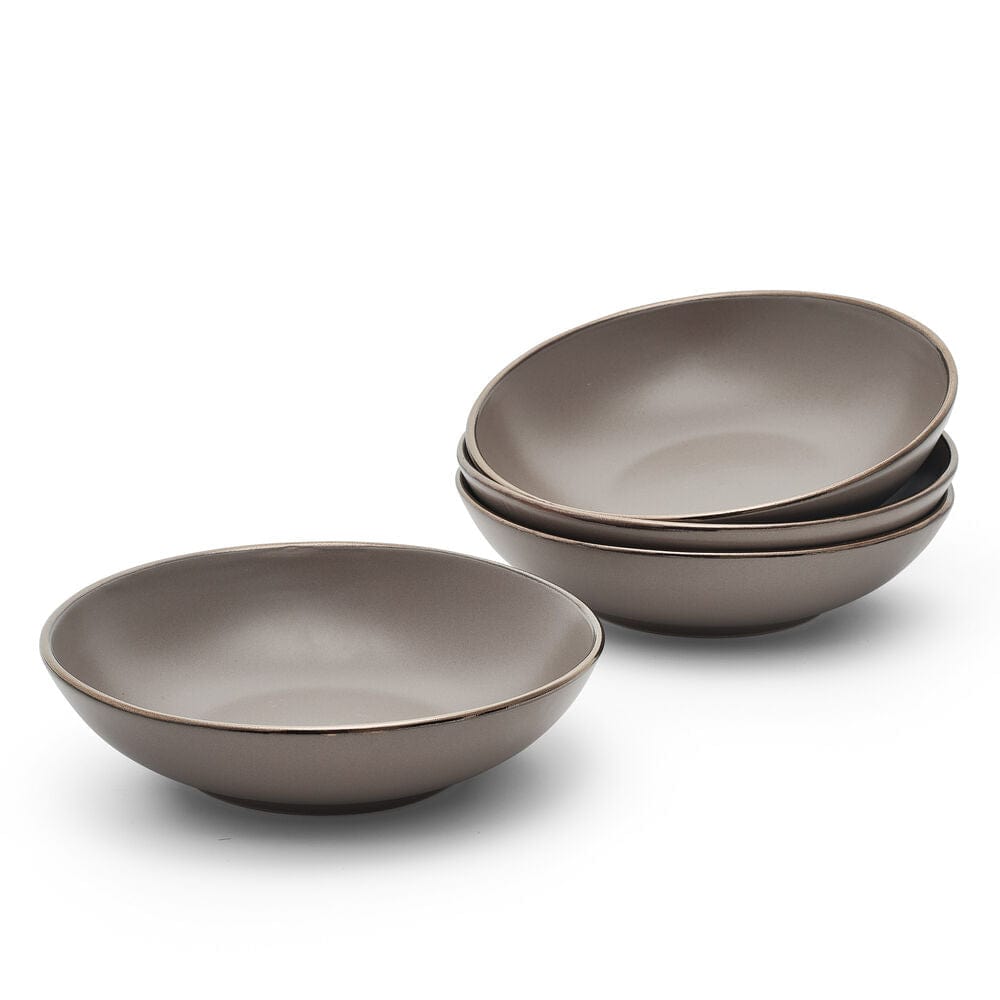 Hadlee Gray Set of 4 Pasta Bowls