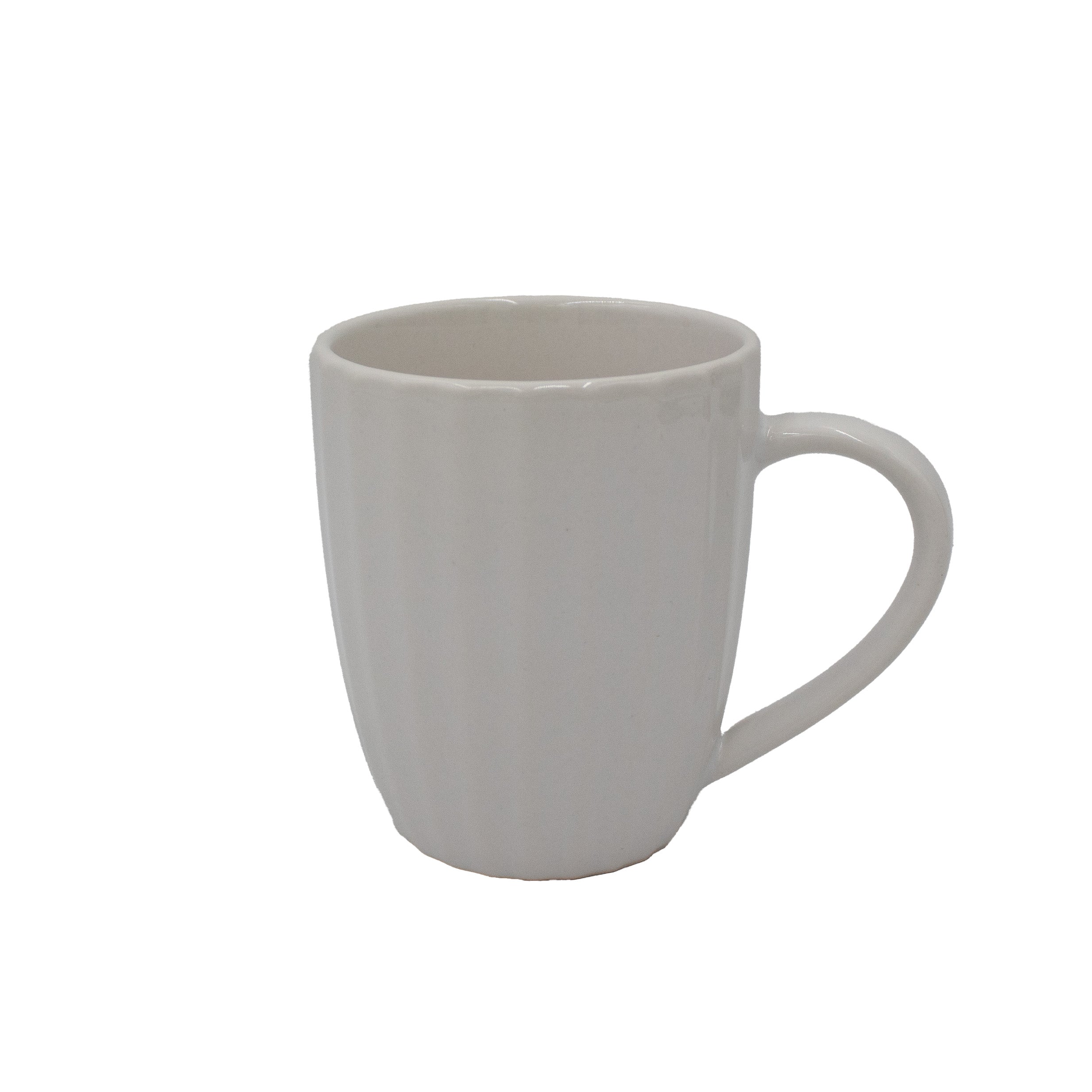 White Embossed 32 Piece Dinnerware Set, Service for 8