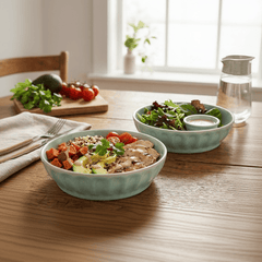 Sage Green Set of 2 Pasta Bowls