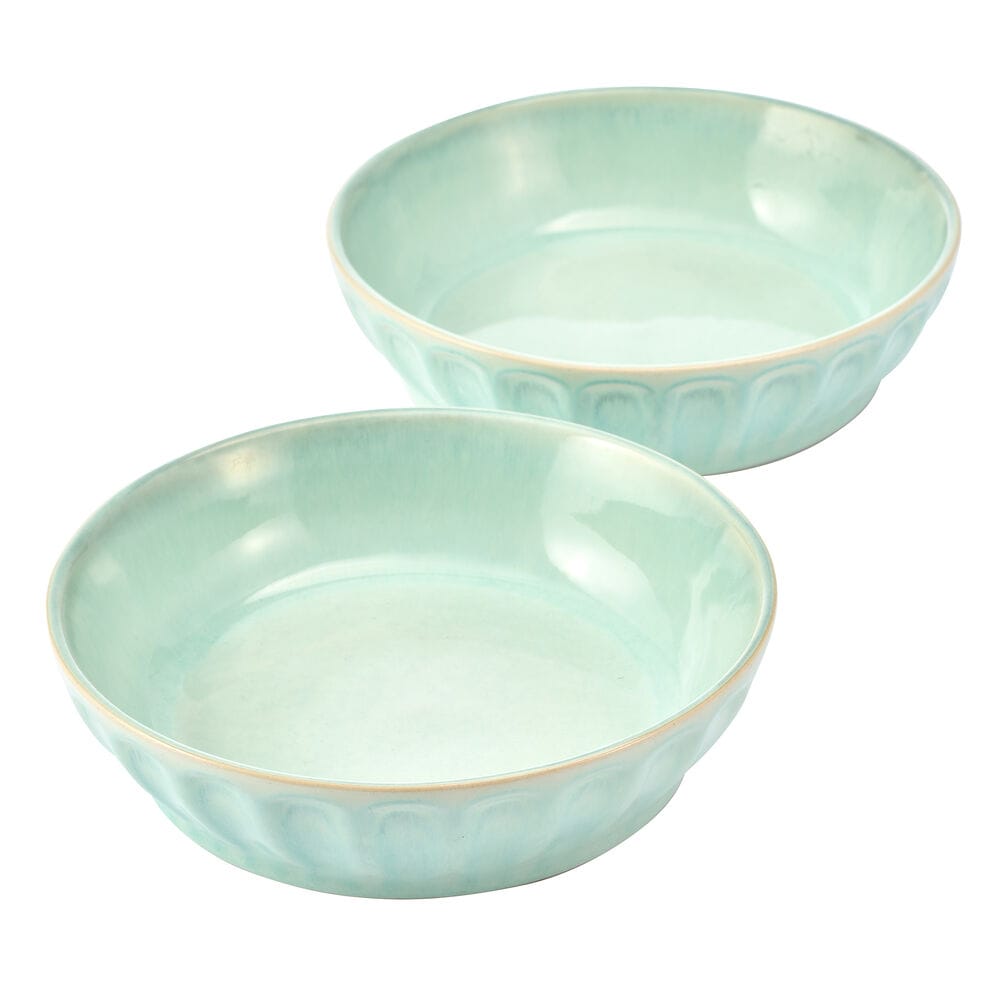 Sage Green Set of 2 Pasta Bowls