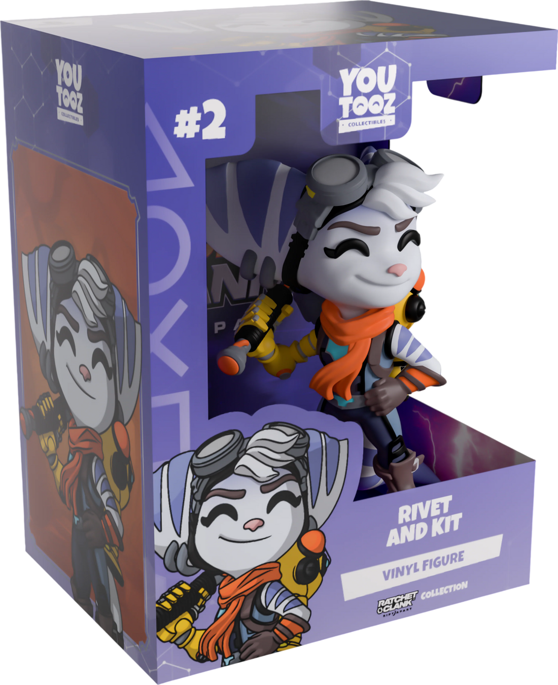 Ratchet & Clank: Rift Apart Youtooz Vinyl Figure Rivet and Kit