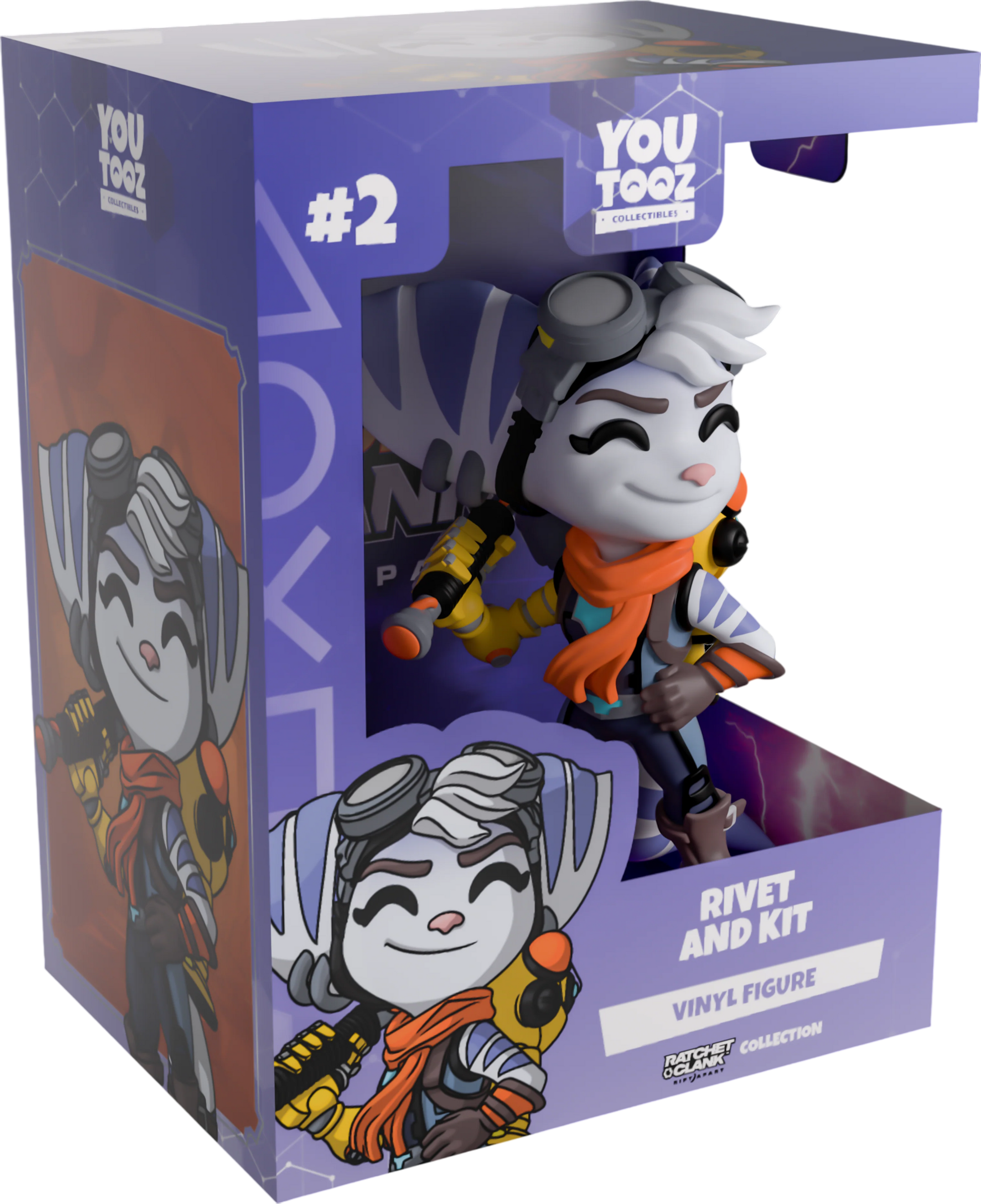 Ratchet & Clank: Rift Apart Youtooz Vinyl Figure Rivet and Kit