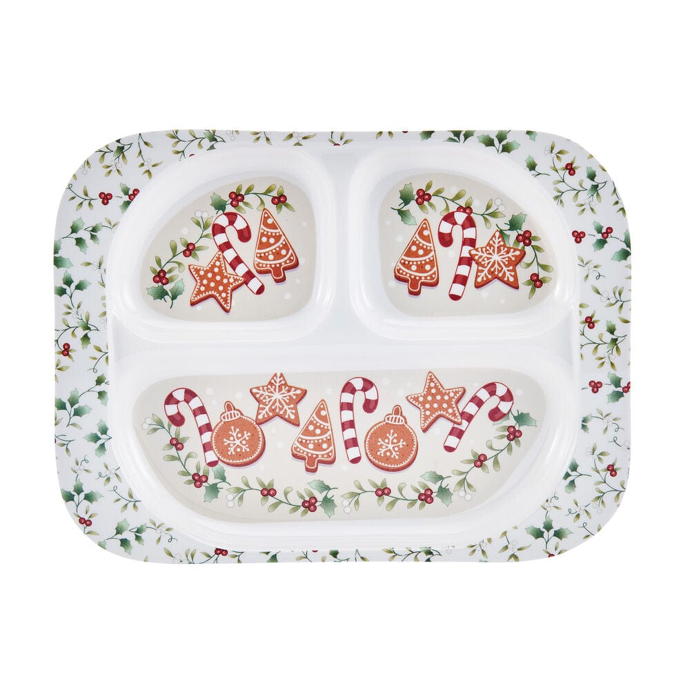 Winterberry® Set of 4 Melamine Children's Plates