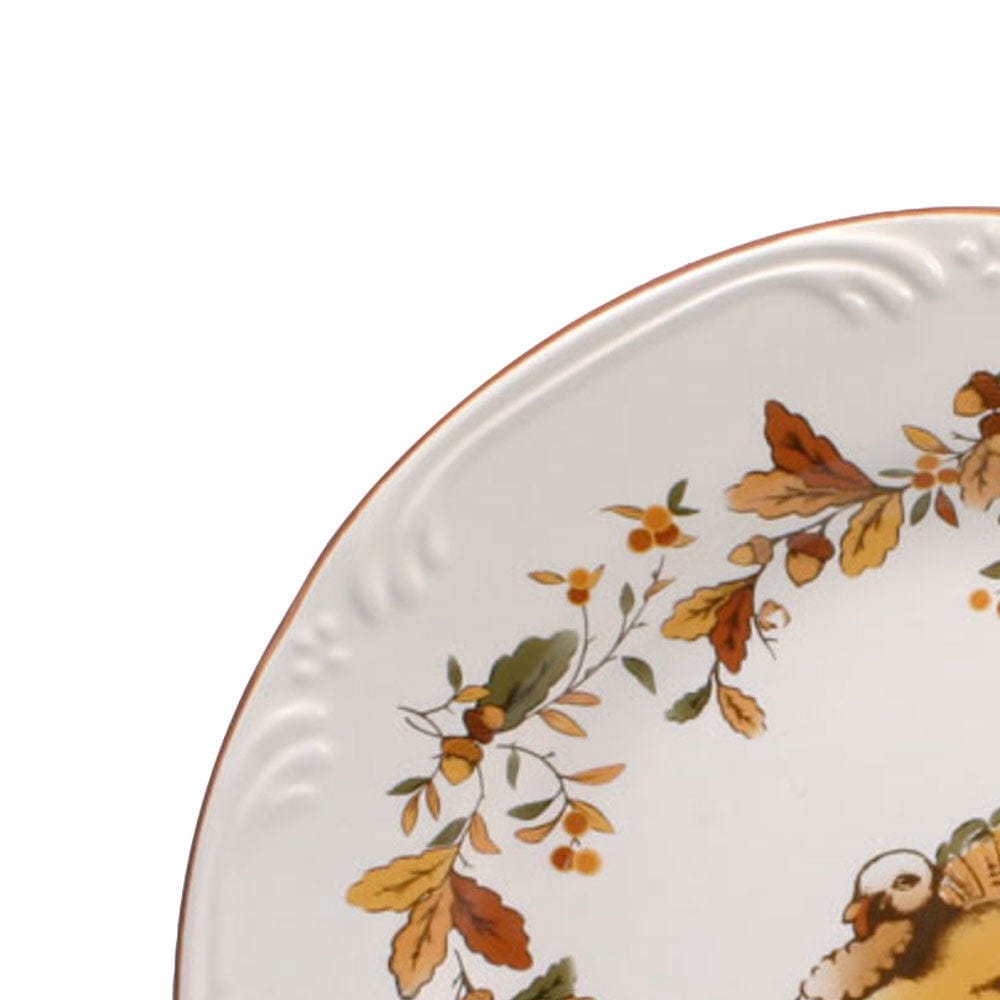 Autumn Berry™ Set of 4 Turkey Salad Plates