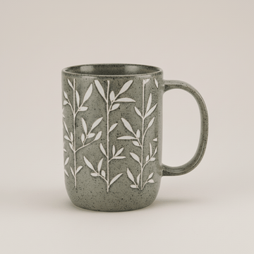 Sentiment Mugs Botanical Leaf Mug