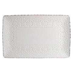 Chateau Cream Rectangular Platter