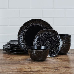 Chateau Midnight Set of 4 Salad Plates
