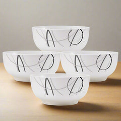 Circles Set of 4 All Purpose Bowls