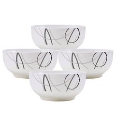 Circles Set of 4 All Purpose Bowls