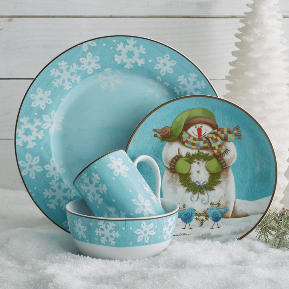 Evergreen Ernie Set of 4 Soup Cereal Bowls