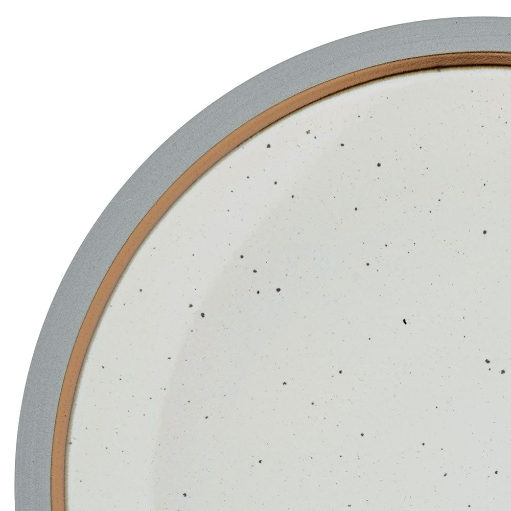 Ezra Grey 16 Piece Dinnerware Set, Service for 4